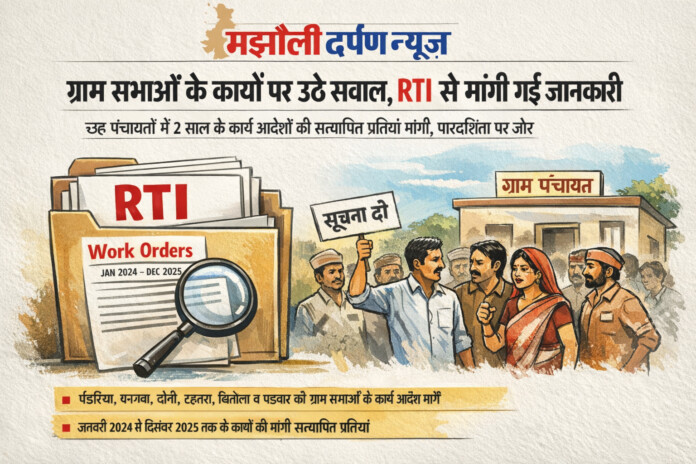 RTI demand for transparency in villages
